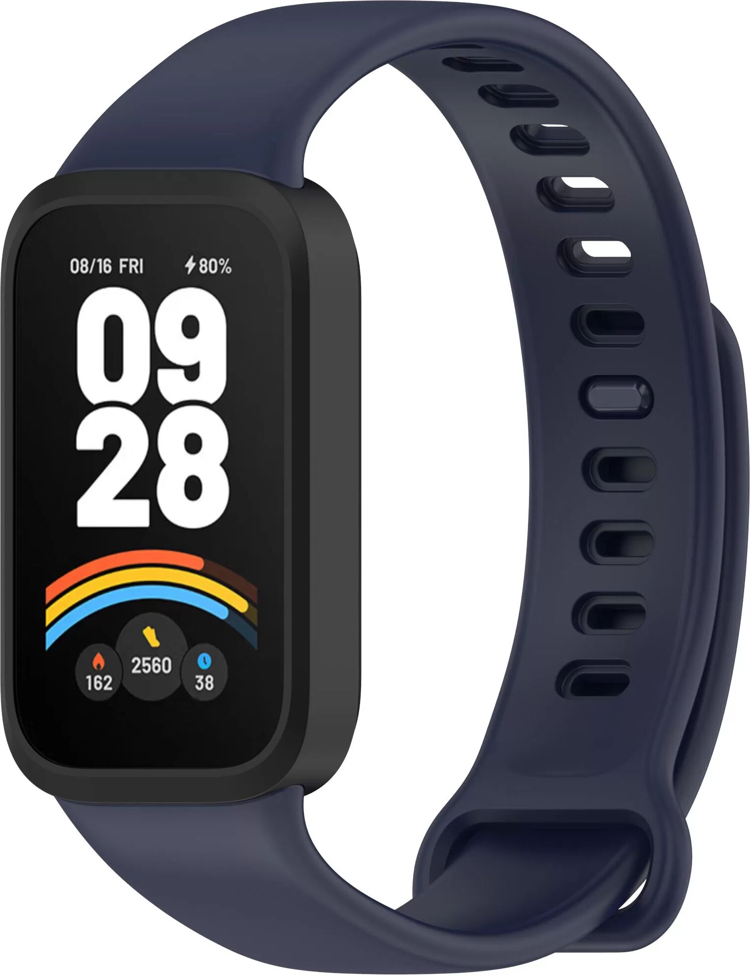 INF Ersatzarmband für Xiaomi Band 9 Active & Redmi Band 3 Blau