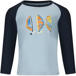 ZigZag Lassu langarm UV-Shirt Kinder 2288 - cerulean 2 (92)