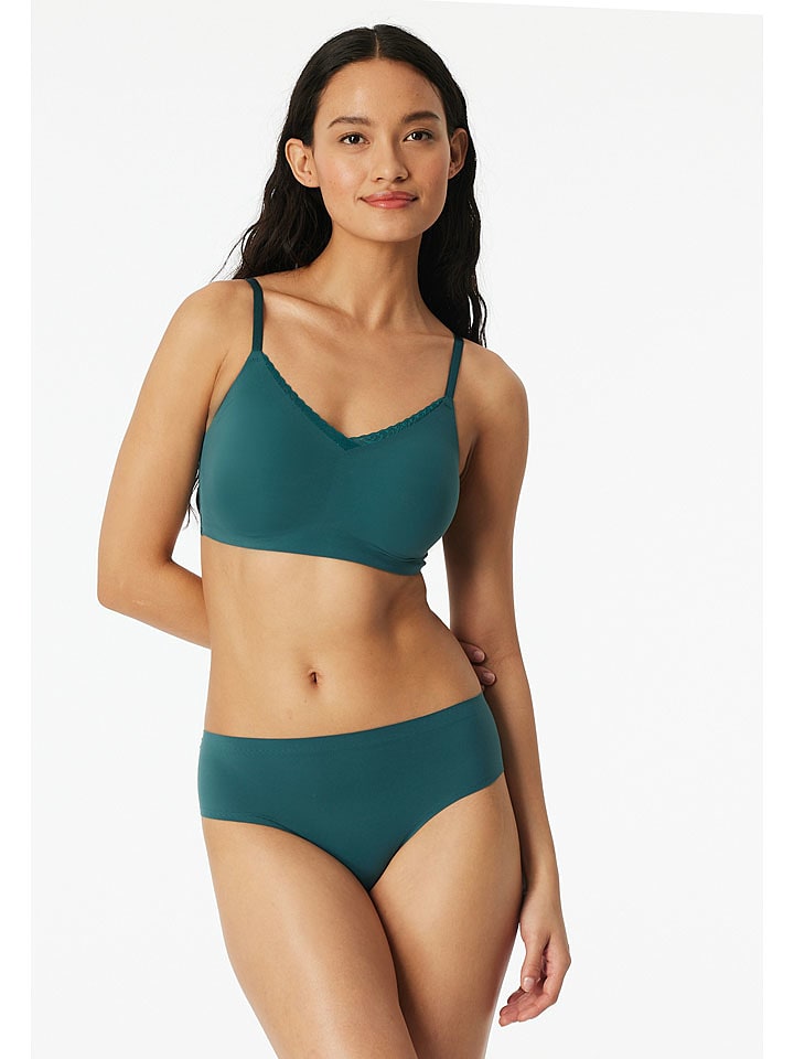 Schiesser Bustier in Grün - 38