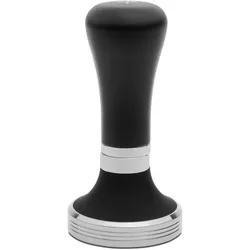 Eureka Perfect Grip Tamper 58.3 mm, Zubehör Kaffeemaschinen, Schwarz, Silber
