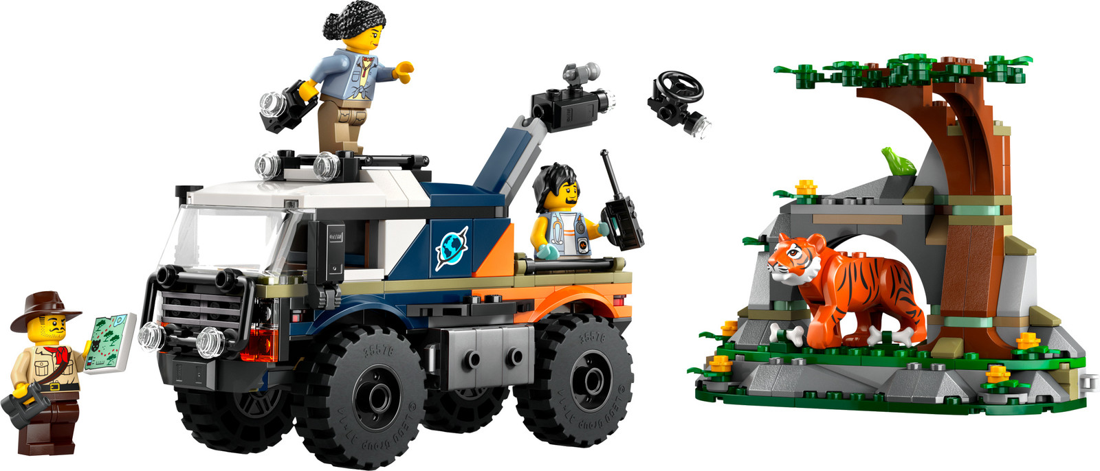 LEGO City 60426 Jungle Exploratie Terreinwagen
