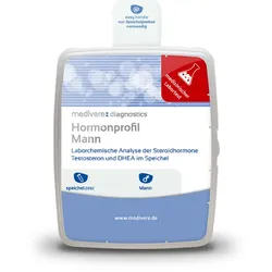 Hormonprofil Mann – Speicheltest auf Testosteron & DHEA