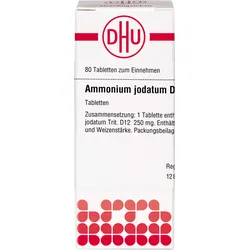 Ammonium Jodatum D12 80 ST