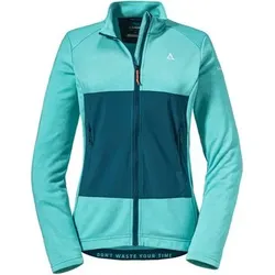 SCHÖFFEL Damen Fleece Jacket Shifter L, Größe 46 in Blau hidden cove