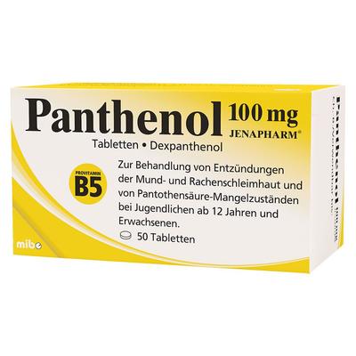 Panthenol 100 mg Jenapharm Tabletten 50 St