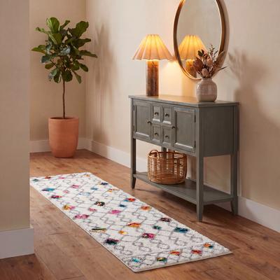 SAFAVIEH Fiesta Shag Kellee Abstract Rug