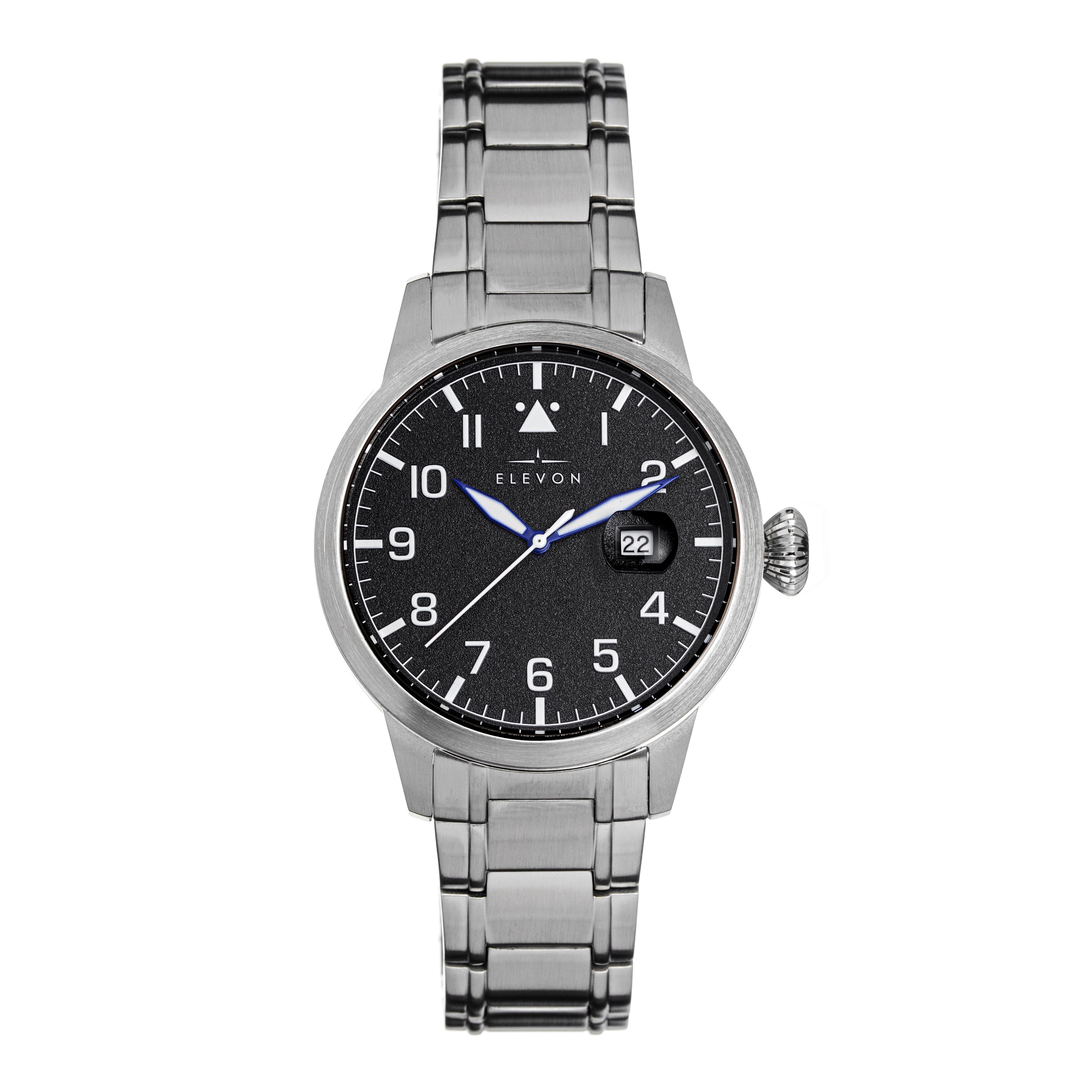 Elevon Stealth-Armbanduhr mit Datum