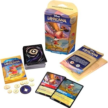 Disney Lorcana: Into the Inklands - Starter Deck Ruby & Sapphire