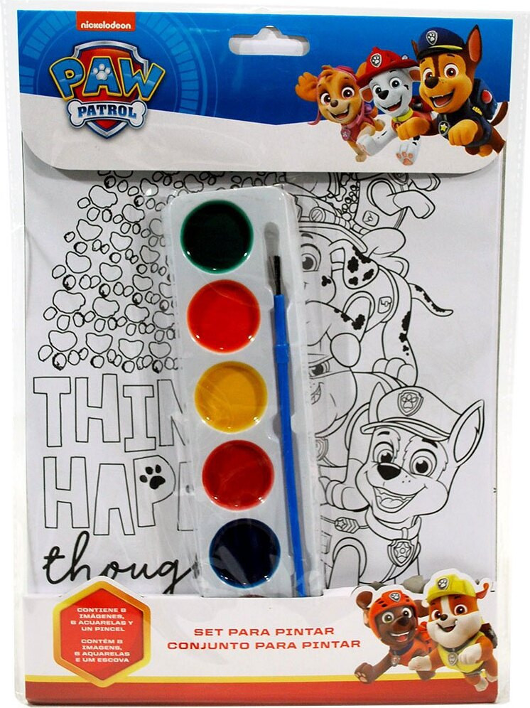 Paw Patrol nagellakset, transparant