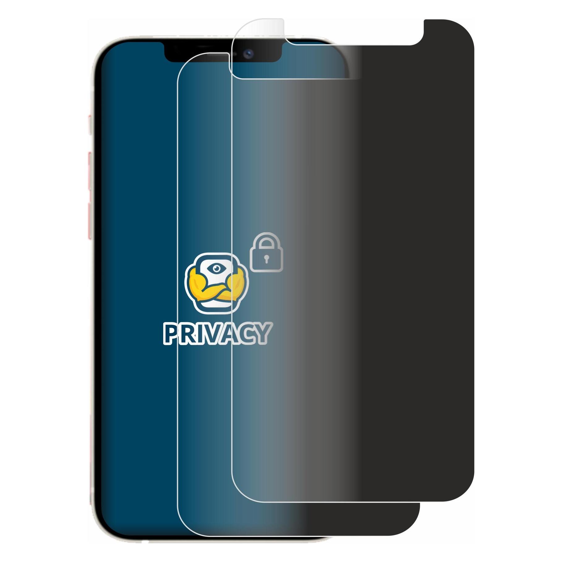 Brotect Sichtschutzfolie Anti-Spy Privacy Folie Blaulicht-Schutz (Apple iPhone 12 mini) (4337839)