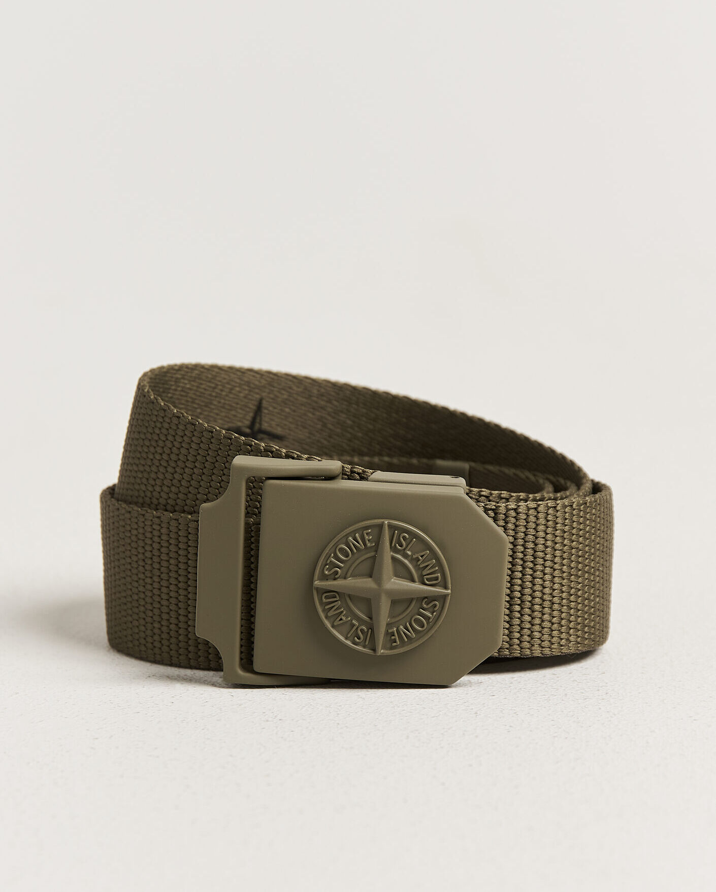 Stone Island Textile Belt Military Green men 100 Grøn