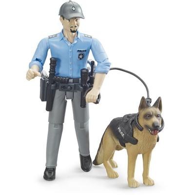 Bruder 62150 bworld Polizist mit Hund