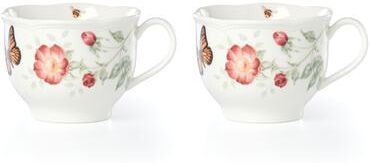Lenox Butterfly Meadow 2-Piece Latte Mug Set Multi