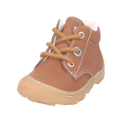 Lauflernschuh PEPINO "Pepino Halbschuhe Leder", Baby, Gr. 20, braun (curry), Leder, Schuhe Lauflernschuh