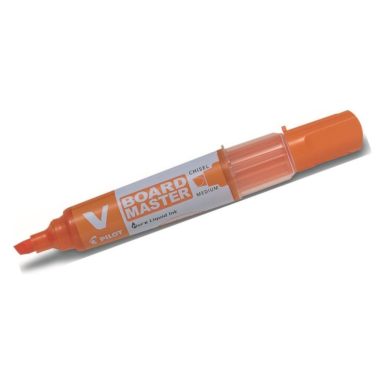 Pilot V Board Master Textmarker 10 Stück Orange Stumpfe Spitze (10x) (5081706)