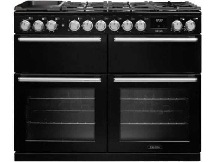 Falcon - Piano De Cuisson Mixte Nexus Ngc Bc Tab Mix 110 Cm Noir Chrome