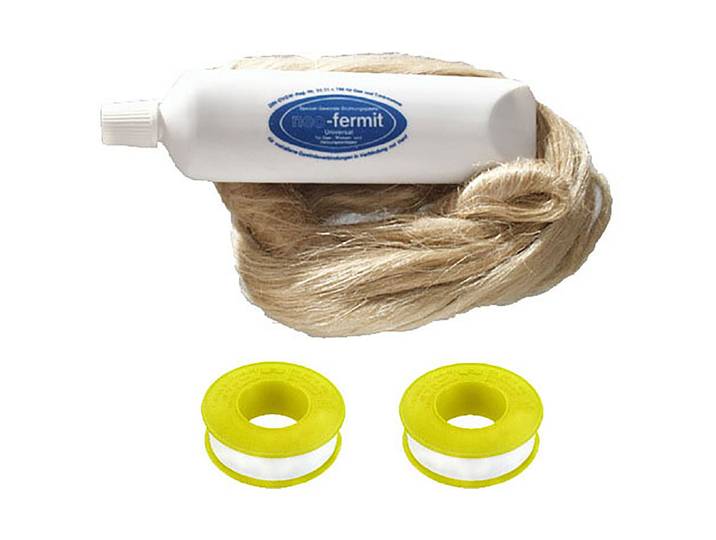 Cornat Dichtset mit Flachs und Fermit 50 g 12 m