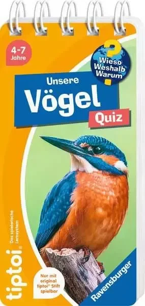 Ravensburger tiptoi Wieso? Weshalb? Warum? Quiz Unsere Vögel