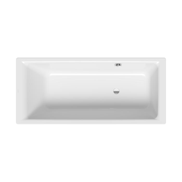 Kaldewei Puro Badewanne 259223000199 170x80cm, Überlauf seitlich, Überlaufloch gegenüberliegend, manhattan