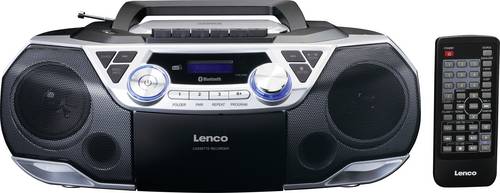 Lenco SCD-720SI Tragbarer CD-Player Silber