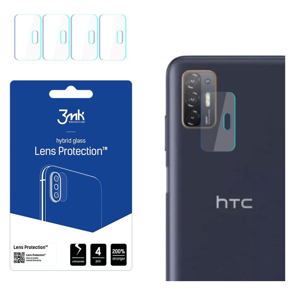 3MK Lens Protect HTC Desire 21 Pro 5G Ochrona na obiektyw aparatu 4szt (4 Stk., HTC Desire 21 Pro 5G) (5903108360586)