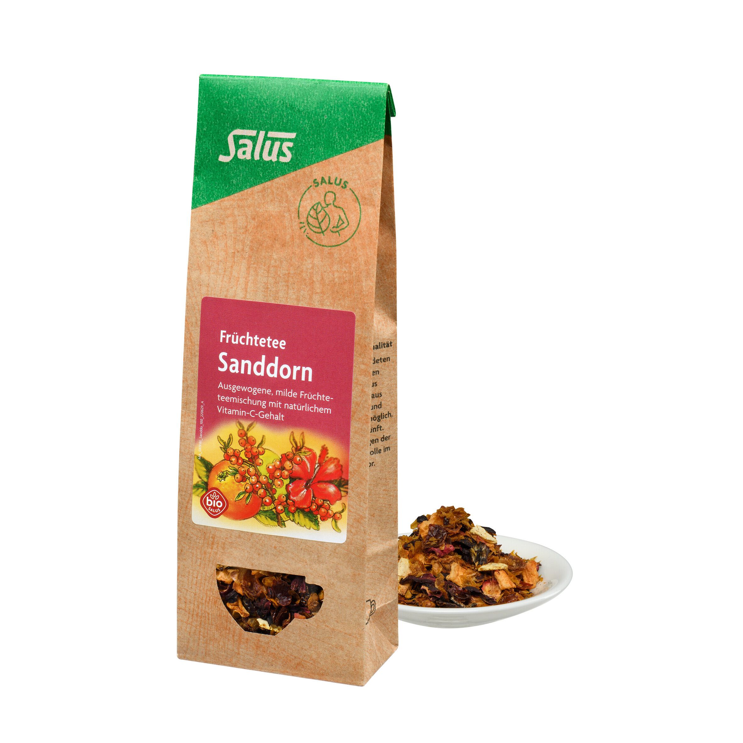Sanddorn Früchtetee Bio Salus 100 g Tee