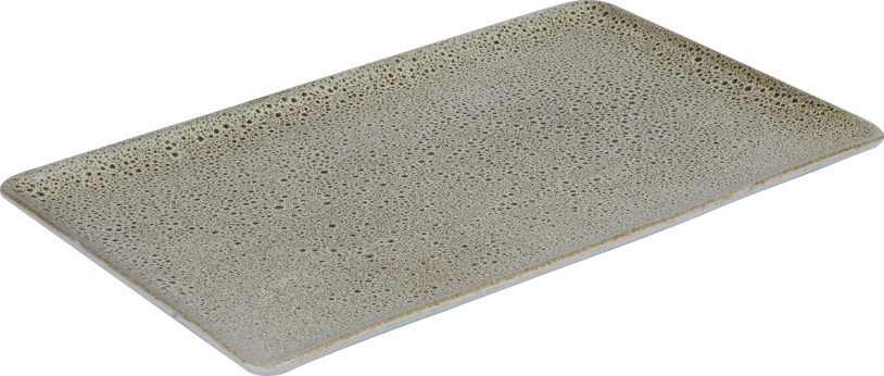 Aida Raw Rektangulær Middagstallerken 31,5 X 20 Cm - Sandy Beige