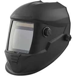 VEVOR Automatik Schweißhelm, 100 x 80 mm True Color, solarbetriebene Schweißermaske, 4 Lichtbogensensoren, DIN 4/5-9/9-13 für WIG-MIG-Schweiß-, Schneid- und Schleifanwendungen – METIS-Serie