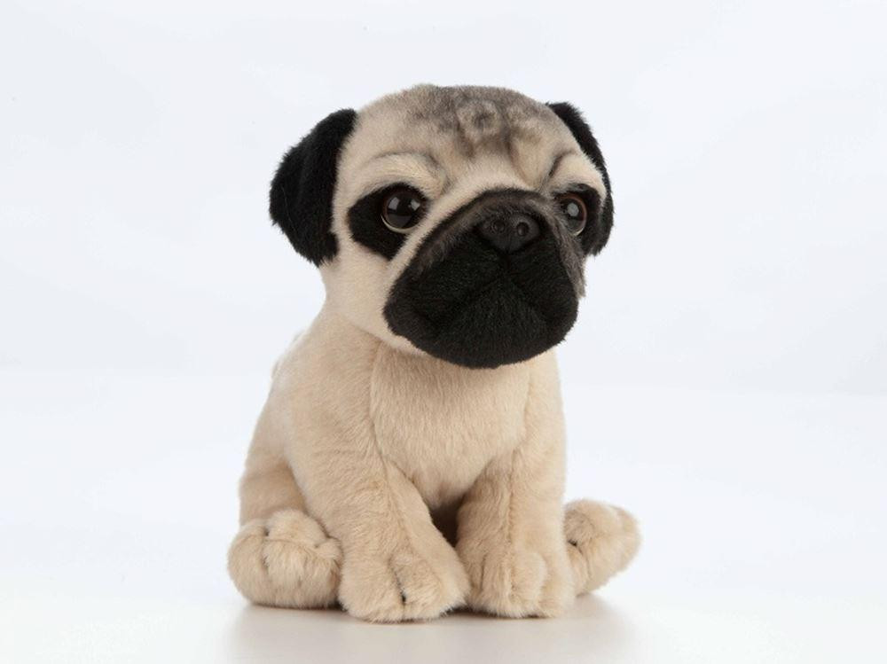 Keycraft Speelgoeddiertje Puppytje Mopshond