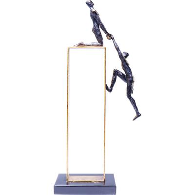 Dekoobjekt KARE DESIGN "Elements", gold, B:22cm H:51cm T:12cm, Polyresin, Dekofiguren, verschiedene Motive
