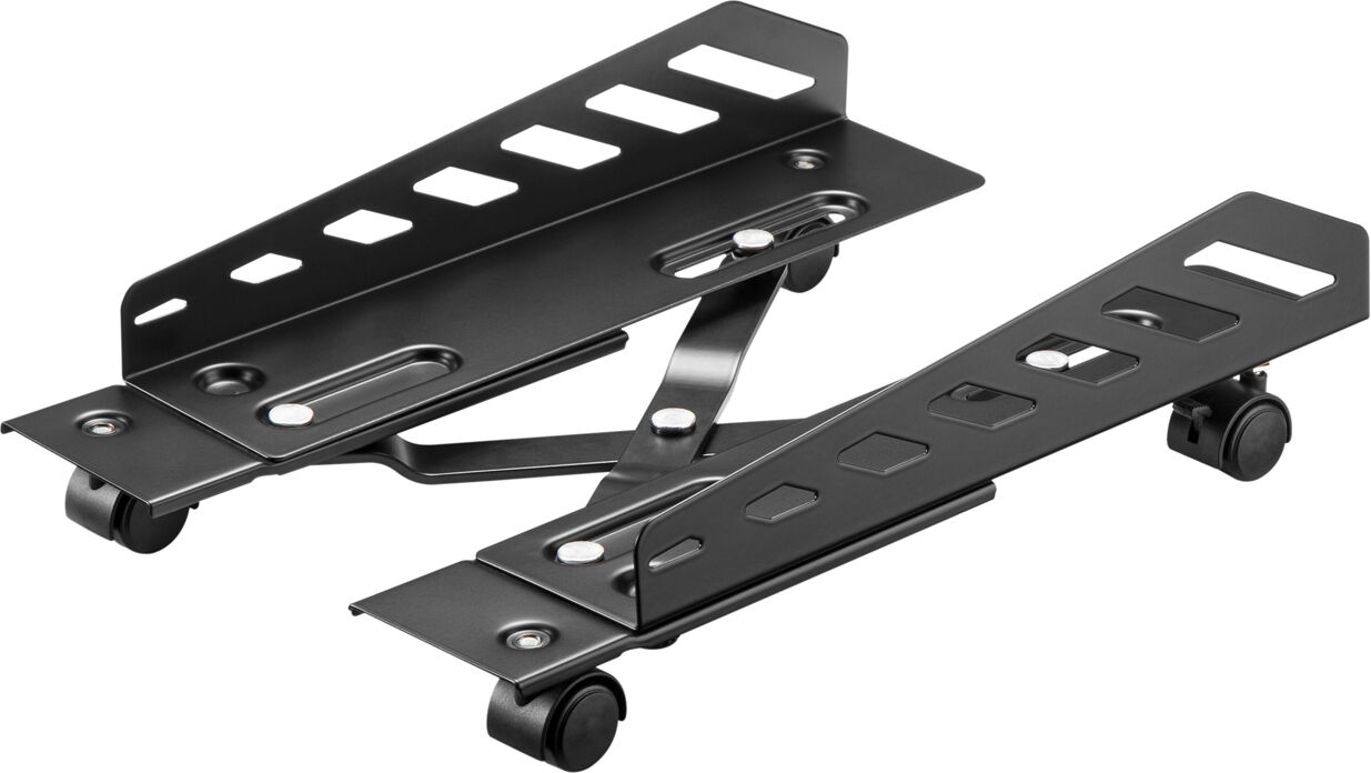 Maxmount Heavy-Duty Datorställ Med Hjul