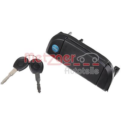 METZGER AUTOTEILE Türgriff 2310659 hinten rechts für VW