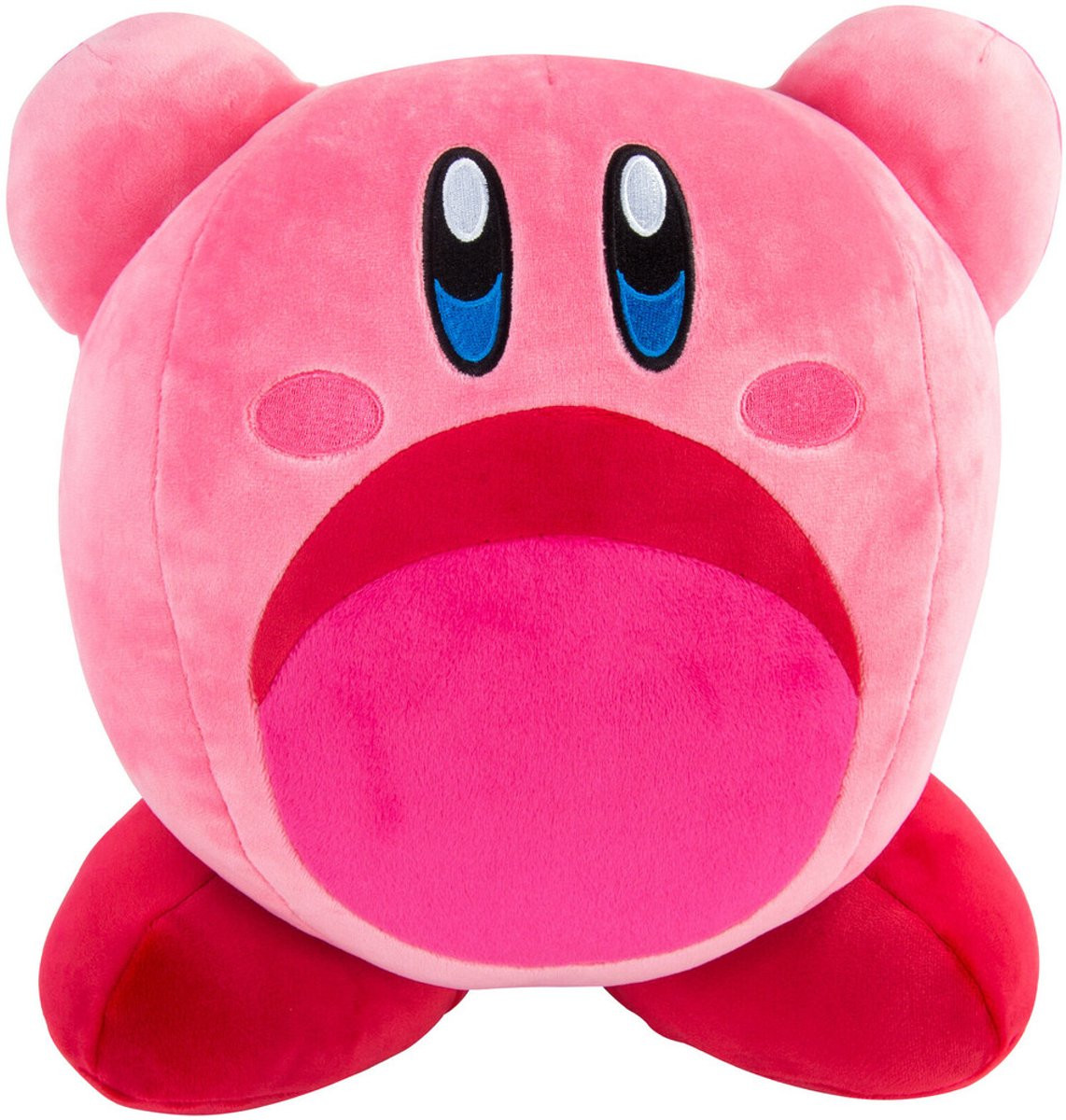 Tomy Kirby Mocchi-Mocchi Mega Knuffel Inhaling Kirby, 33 cm