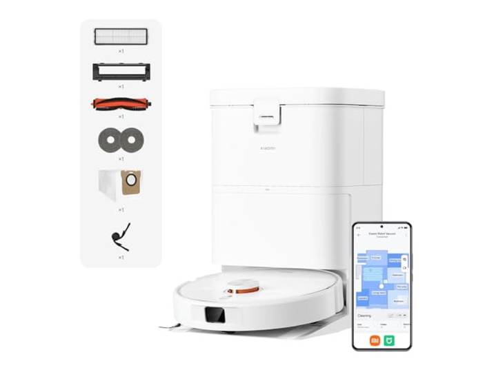 Xiaomi H50 Aspirateur Robot Laveur\, Serpillière Relevable\, 10000 Pa