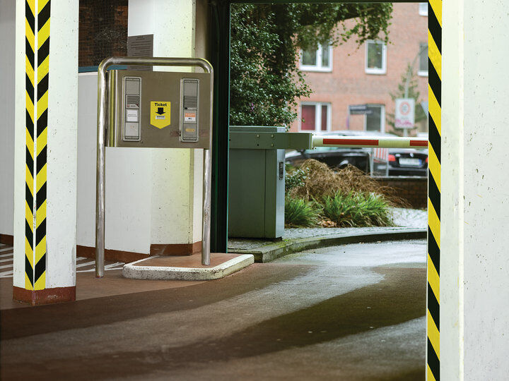 a-collection Varningstejp Signal, gul/svart