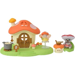 Sylvanian Families Feen Pilzhaus mit Figuren