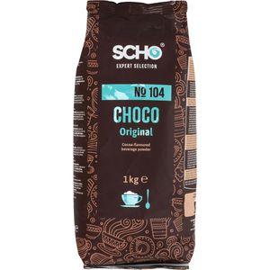 Scho Kakao No.104 Choco Original, Pulver, 13% Kakaogehalt, für Kaffeeautomaten, 1 kg