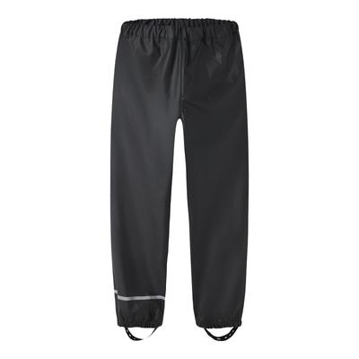 Regenhose NAME IT "NKNDRY für Mädchen mit reflektierenden Details", Mädchen, Gr. 98, N-Gr, schwarz, Web, Obermaterial: 100% Polyester, unifarben, Basic, regular fit knöchellang, Hosen Regenhose, unifarben, basic, regular fit, Kunstfaser, Web
