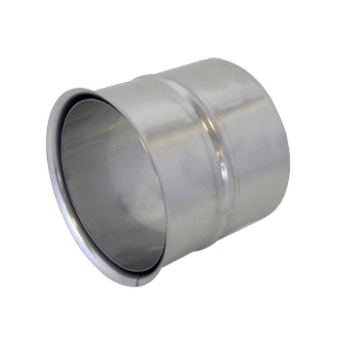 Bertrams VLE-Plus Wandfutter 19WFD110M Ø 110 x 0,6 mm, doppelt, Edelstahl 1.4301