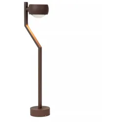 Lucide ESTAL LED Pollerleuchte Rostfarben – 9W, 2700K, IP54, 50 cm
