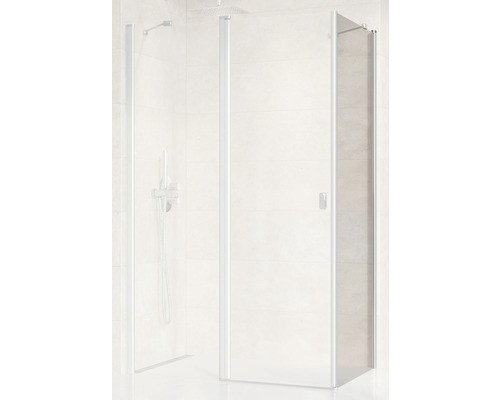 Ravak Douchewand CPS-100 Chrome Satijn en Transparant