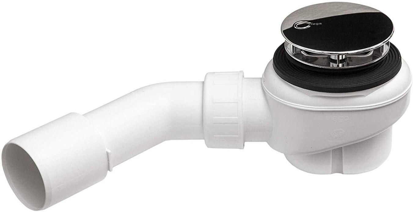 Bonde/trop-plein VitrA V-Stone G126582 pour trou d'évacuation de 52 mm de diamètre, chromée