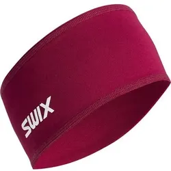 SWIX Stirnband Performance Knit Headbane, Größe OS in Rot Rot