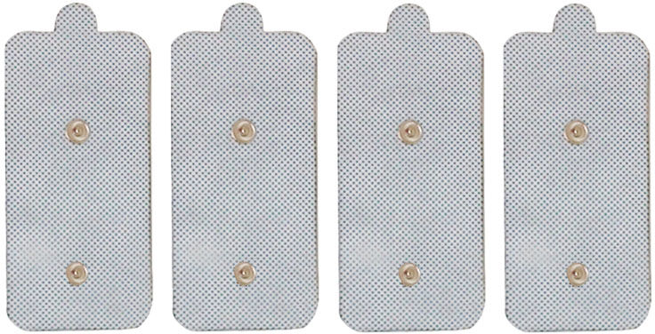 Elétrodos Adesivos de Duplo Snap Kinefis 5x10cm (Saca 4 unidades)