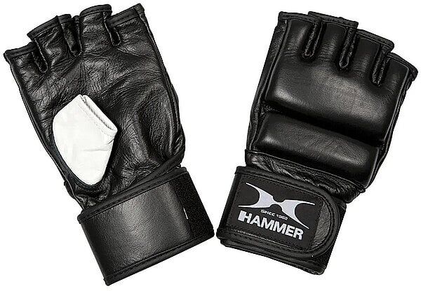 HAMMER Sandsackhandschuhe Premium MMA schwarz   S/M B