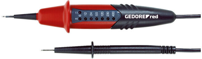Gedore R38120000 Testeur de tension 2 pôles 6-400V AC/DC IP65 ; Gedore Red (3301418)