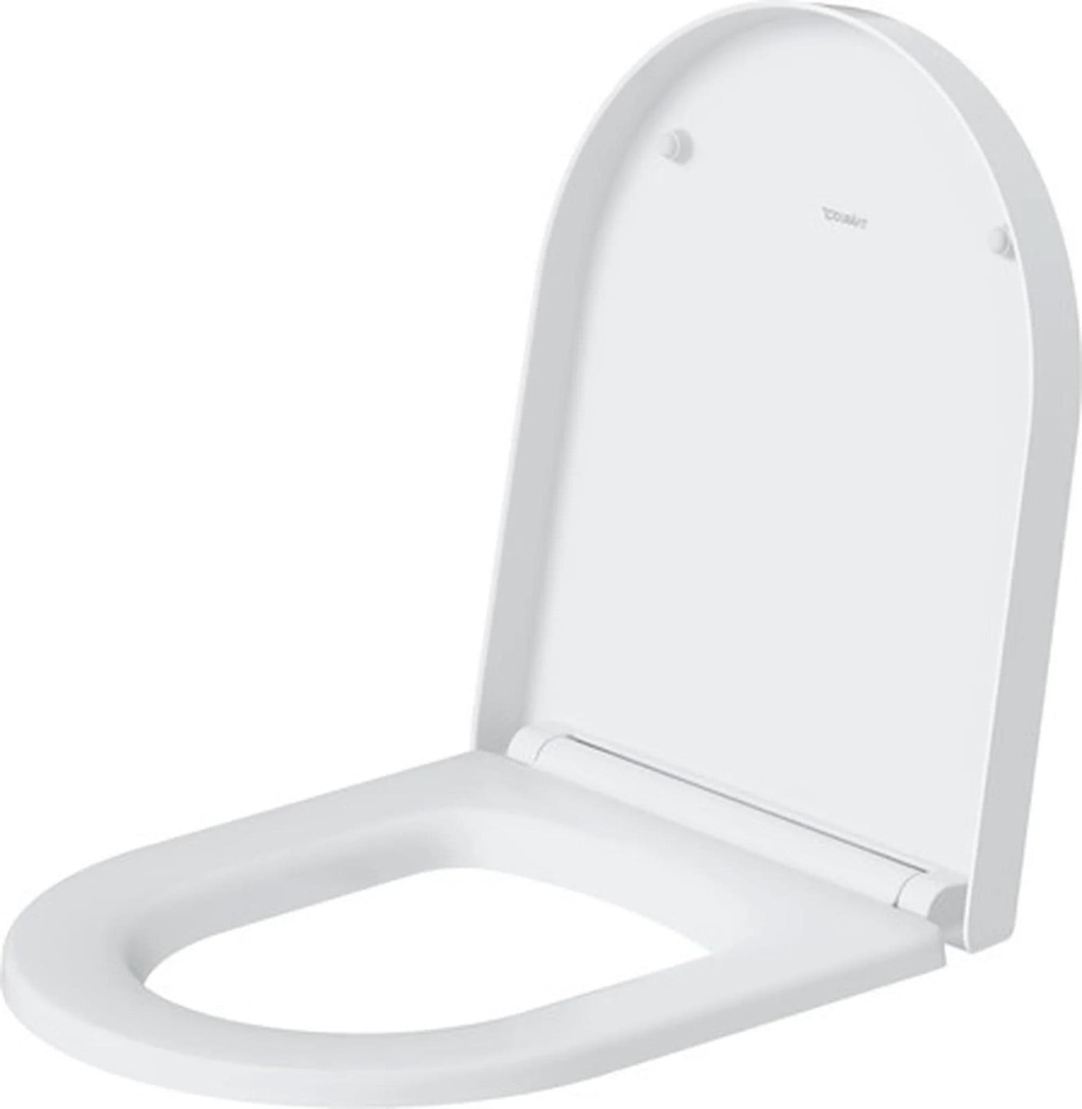 Duravit ME by Starck toiletbril met SoftClose-mechanisme en roestvrijstalen scharnieren, wit
