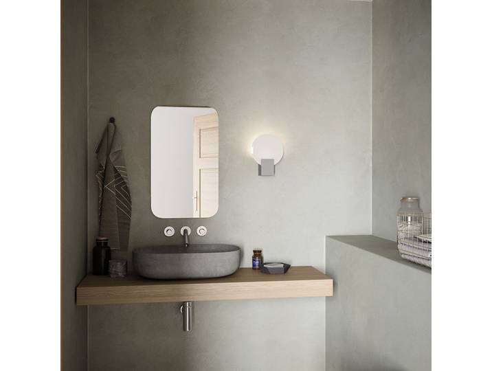 Hester Wandleuchte Dim. White - Nordlux - Badezimmer - Modern - Kunststoff
