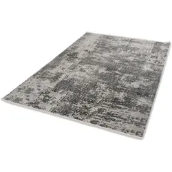 Schöner Wohnen Kollektion Teppich Vision D.213 C.040 Dreiecke anthrazit 133x190cm