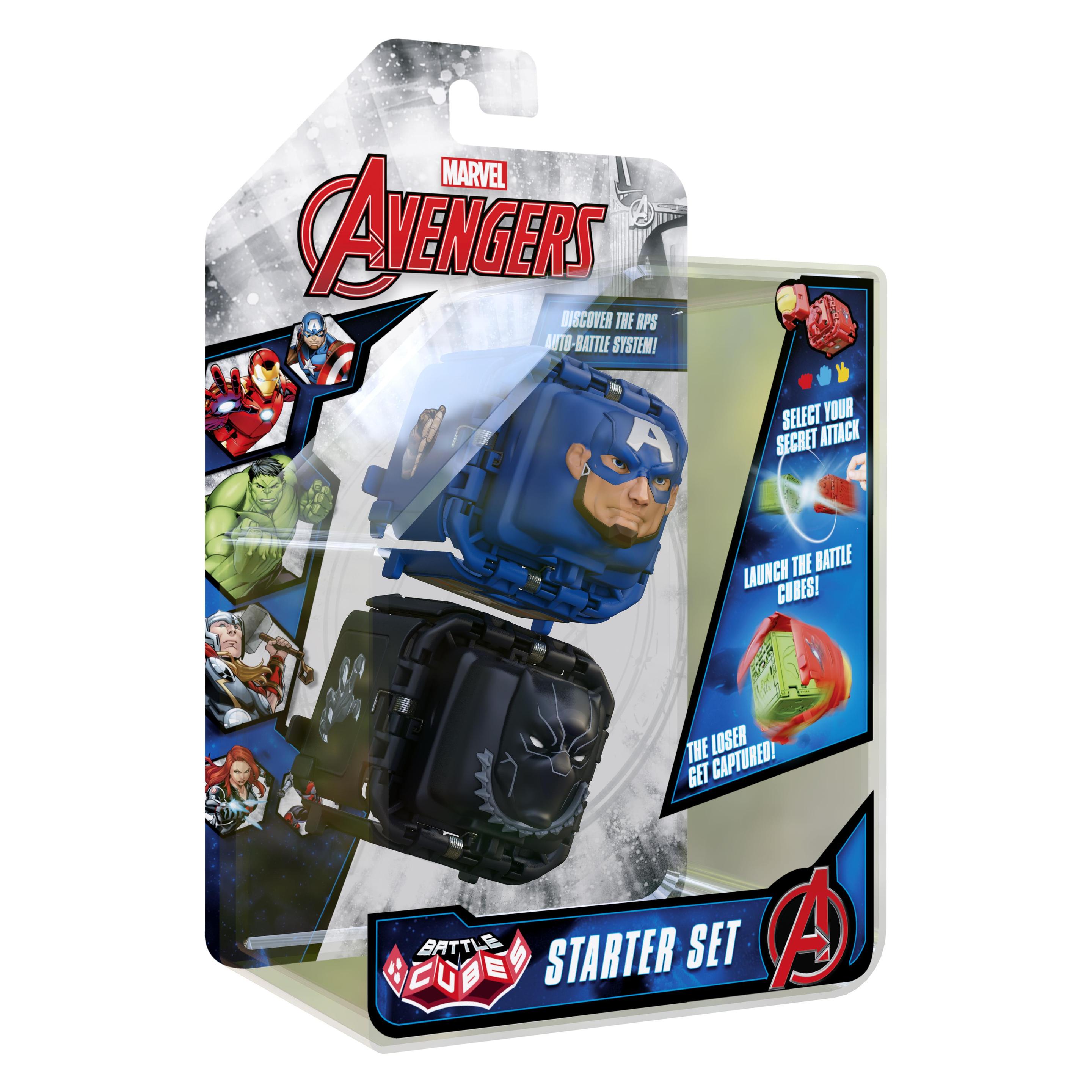 Boti Battle Cubes 37204 Avengers Cubes Cap vs Black Panther Spielset (37204)